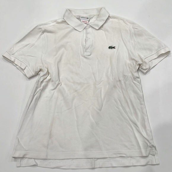 Lacoste Other - Lacoste white polo size 4 mens